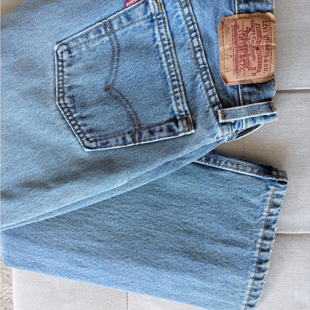 Levi's 501 Student 29x28 Made in the USA 100% Cotton